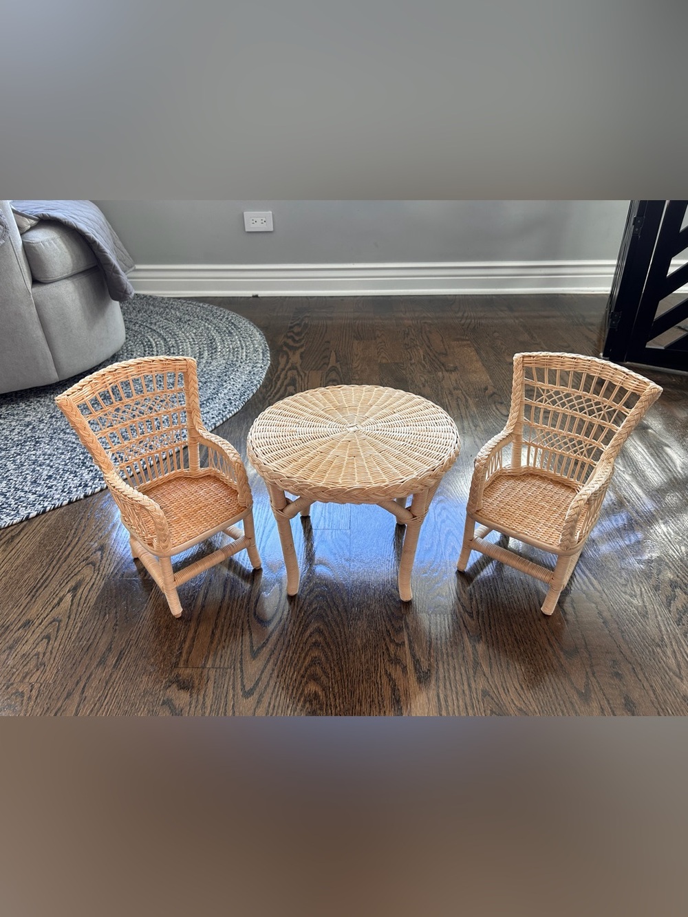 American Girl Samantha’s Wicker Set